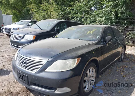 2009 Lexus Ls 460 из США, поврежденный, VIN JTHCL46F795002351